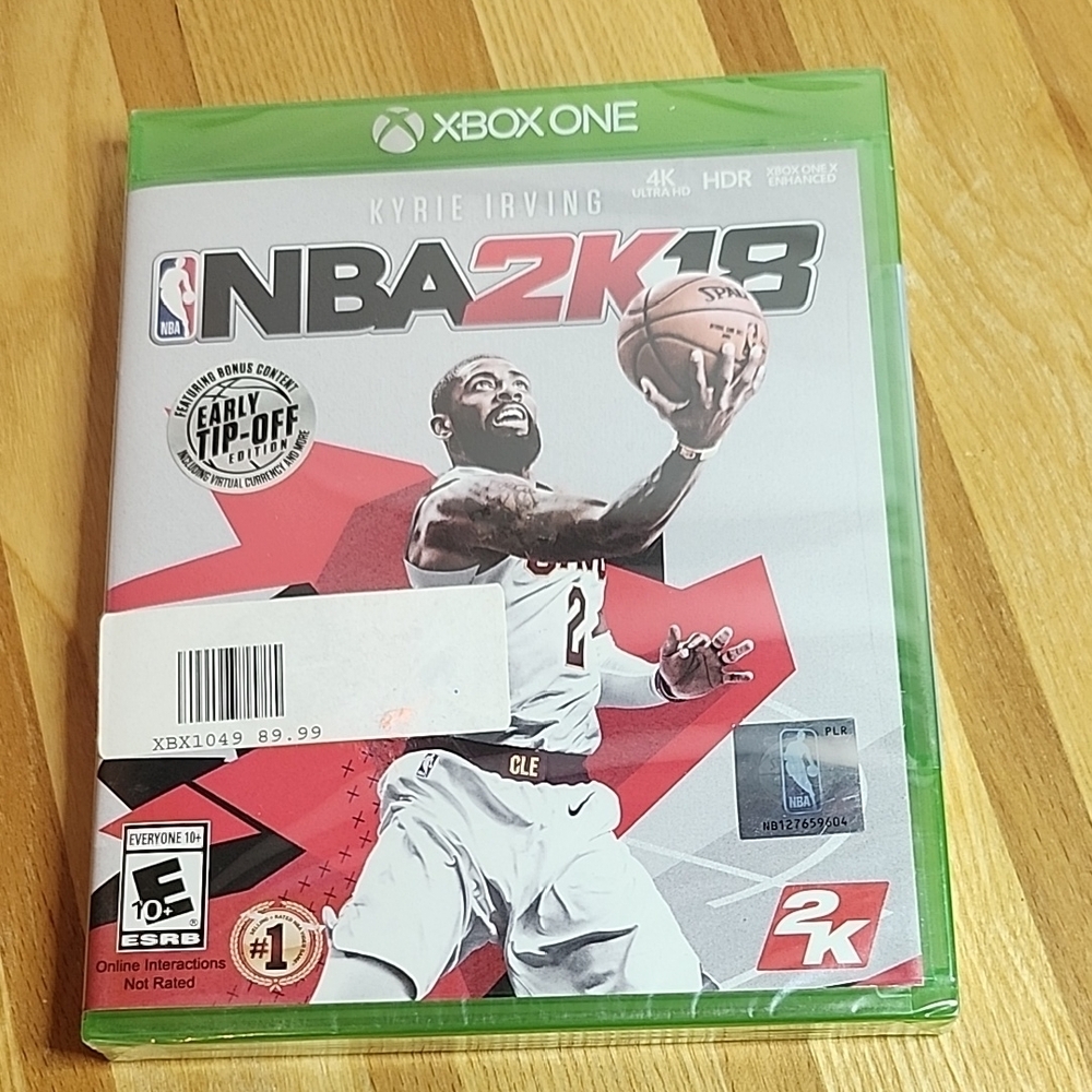 NBA 18 Xbox One Game - Green Case